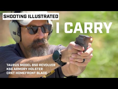 I Carry: Taurus Model 850 .38 Special Revolver in a KSG Holster