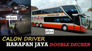 Download lagu INIKAH Calon Driver Harapan Jaya Double Decker??? | Scania K410i SDD mp3