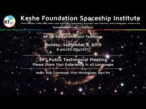 2019 09 09 PM 34th Public Meeting for Testimonials - Share Your Plasma Experience in Any Language