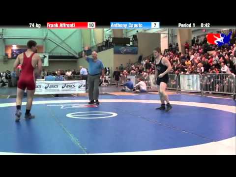 Frank Affronti vs. Anthony Caputo at 2013 ASICS University Nationals - FS