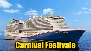 Carnival Festivale Cruise Ship 2027 | Full Tour, Features, Zones, Waterpark, Itinerary