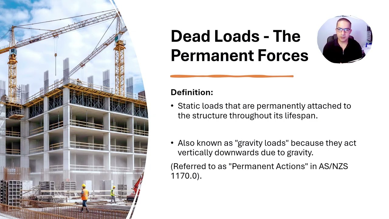 Tariq Sherzai: Structural loads (Dead load and live load)