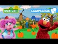 Sesame Street Elmo Visits The Farm Pumpkins Farm Animals And MORE