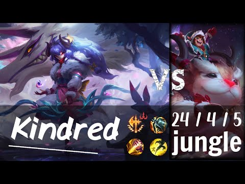 Pyosik Kindred Jungle vs Nunu & Willump - Challenger Replay KR