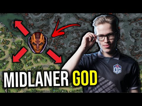 MIDLANER GOD..!! Next Level Plays Mid Lane Anti Mage by Topson 7.24 | Dota 2