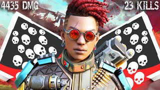 FANTASTIC BANGALORE 23 KILLS & 4435 DAMAGE (Apex Legends Gameplay)
