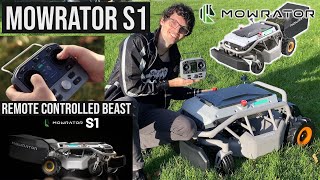 2025's Best Remote Controlled Smart Lawn Mower! - Mowrator S1 2WD Review & Test (Better Than Gas)