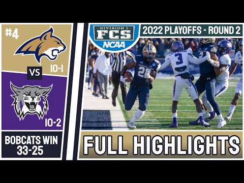 (#4) Montana State vs Weber State - FULL GAME HIGHLIGHTS - Round 2 of the 2022 FCS PLAYOFFS