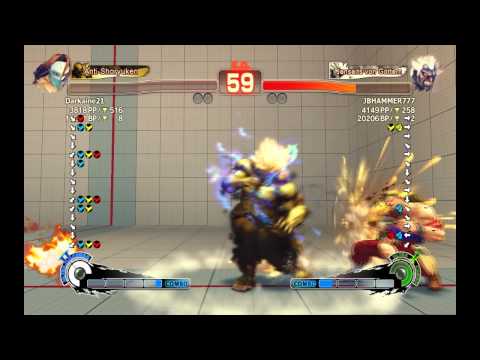 JBHAMMER777 (Oni) vs Darkaine21 (Vega Claw) SSF4 AE 2012 Ranked Matches