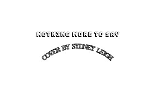 Nothing More to Say - Jessie James Decker/Alyssa Bonagura Cover