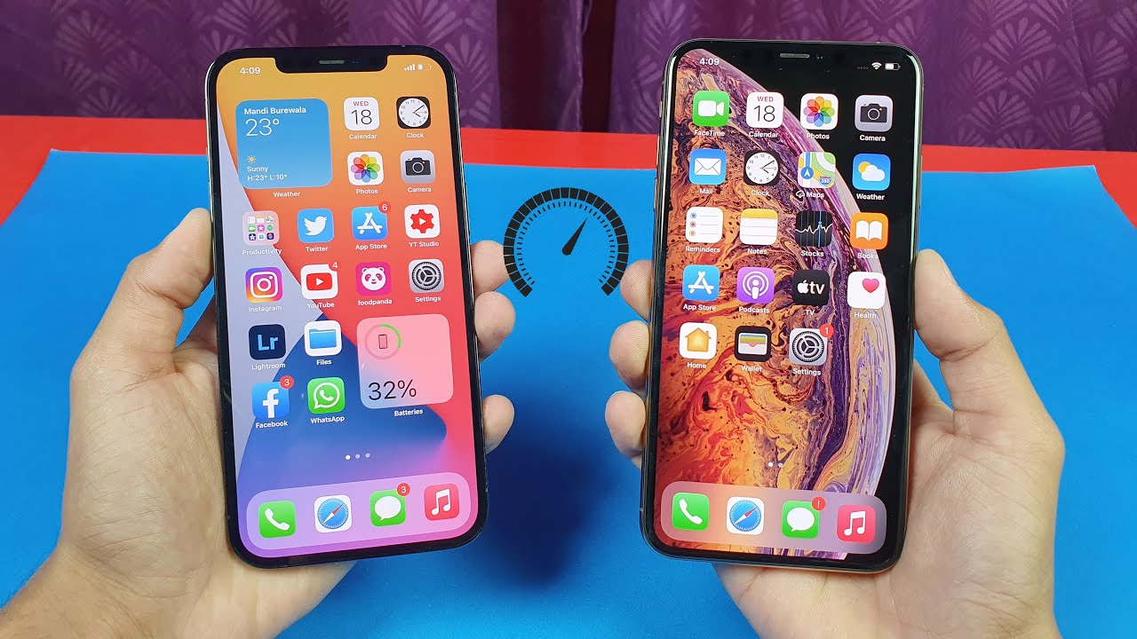iPhone 12 Pro Max (6GB) vs iPhone XS Max (4GB) - Speed Test!