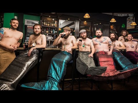 Meet the bearded Mermaid men coming to a calendar near you