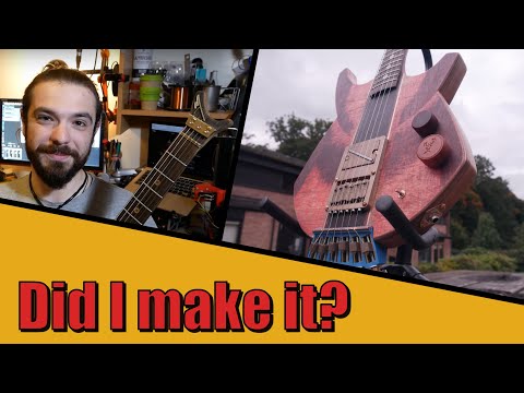 Building a guitar from scratch | Ep9 - Guitar Reveal | Great Guitar Build Off (Unofficial)