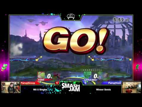 March Smash Jam - Wii U Singles - Pwrup l Snoop vs Pwrup l Vash WS