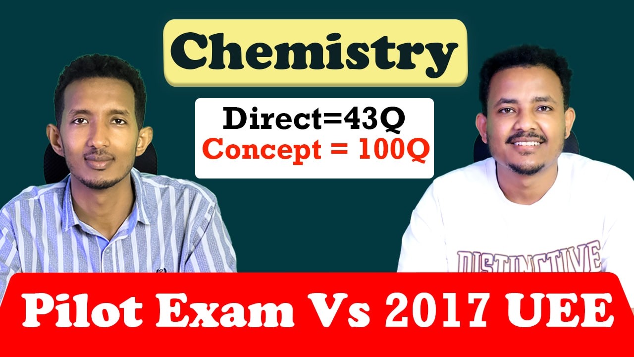 Chemistry 2017 UEE Vs Pilot Exam