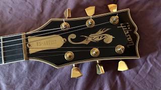 Video thumbnail for King Of Gibson ES-335 guitars - Gibson ES Artist rare 1980 model by Kevin Star Official