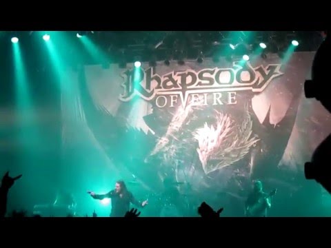 Rhapsody Of Fire - Reign Of Terror, Emerald Sword  ( live @ O-EAST, Shibuya Tokyo Japan 11.03.2016)