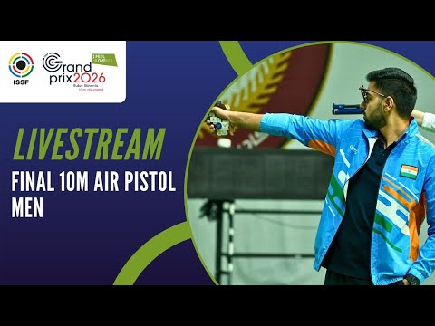Livestream - 10m Air Pistol Men Final - ISSF Ruse Grand Prix 10m 2026