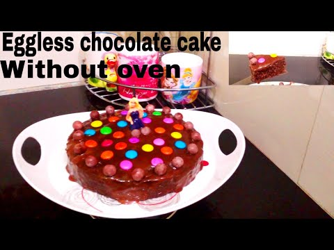 Eggless chocolate cake without oven | Ep:-59 | Nimmi's magical world.