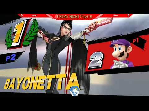 FNF 35 - Grand Finals: Glare (Bayonetta) vs Scot! (Luigi/Donkey Kong)