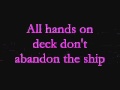 Hands on Deck- Waking Ashland Lyrics