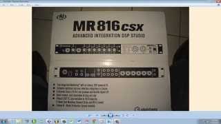 Video thumbnail for MR816csx vs Mbox 2 by sakuragy18
