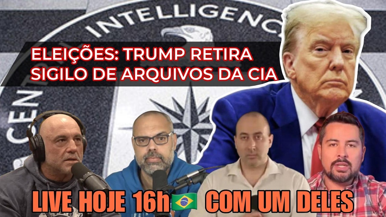 Eleições: Trump retira sigilo de arquivos da CIA