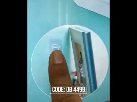 Adhesive Wall Hook (OB 4499)