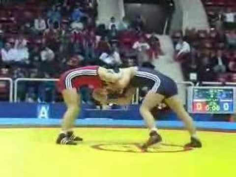 2007 European Championships FW 55Kg 1/8 Final 4