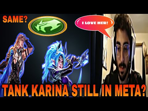 Mobazane Being Asked About Tank Karina With A Jungle Emblem Is Still In META Right Now? The Queen...