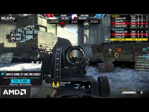 OpTic Gaming vs FaZe Red - Game 1 - Group B Match 1 - #MLGXGames
