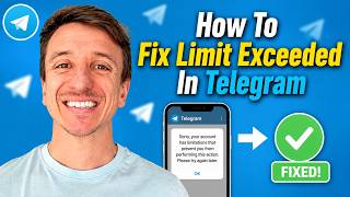How To Fix Limit Exceeded In Telegram (2026)