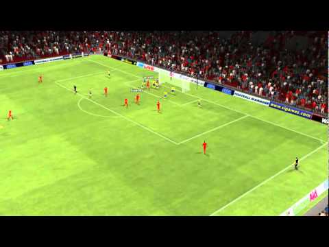 Liverpool vs Ventspils - Carroll Goal 8 minutes