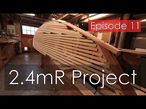 International 2.4mR Sailboat Project - Episode 11 - The building jig part 2