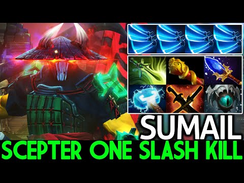 SUMAIL [Juggernaut] Crazy Scepter One Slash Kill Top Pro Gameplay Dota 2