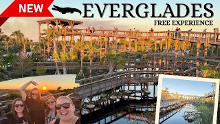 *BRAND NEW* Everglades Elevated Boardwalk | Sunset Walk & Wildlife Views | Florida Travel Vlog