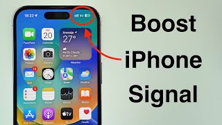 (2023) How to Boost iPhone Signal (Service)!