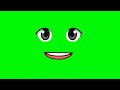 Mouth Eye Green Screen Video