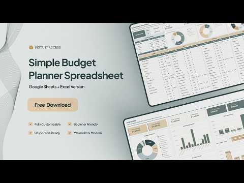 Free Hack Night Pdf Budget Template