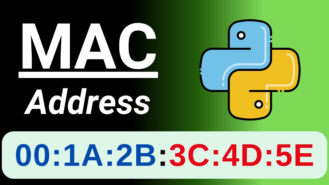 How to find device’s MAC address with Python?