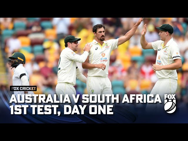 Australia vs South Africa 1st Test – Day One Match Highlights 17/12/22 | Fox Cricket