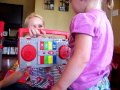 Cute Little Girl S 2nd Birthday Opening Her Yo Gabba Gabba Birthday Present Lilah