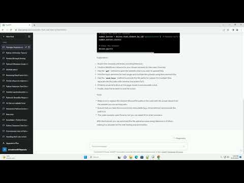 How To Upload Multiple Single File Using Selenium Python