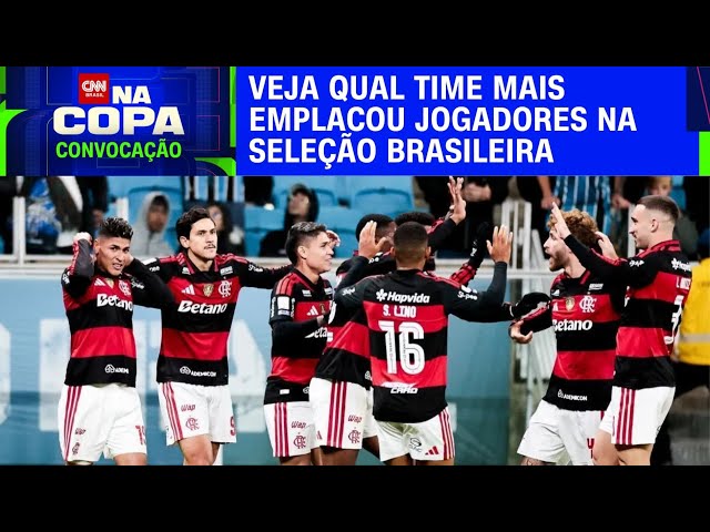 Flamengo é o time com mais convocados para a Copa 2026 | CNN NOVO DIA