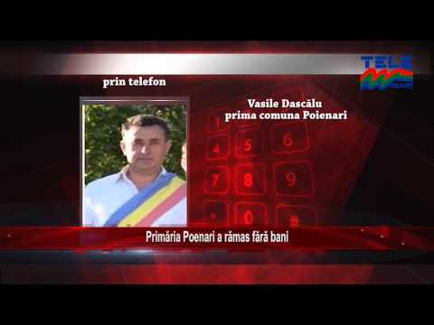 Primaria Poenari a ramas fara bani 22 08 2014