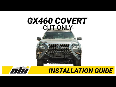 Lexus GX460 Covert Bumper Cut