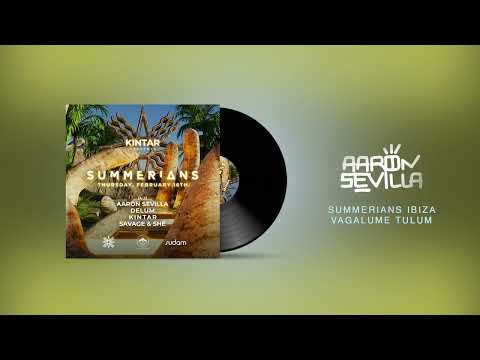 @AaronSevilla  at Summerians #ibiza in Tulum / Afro House Dj Set
