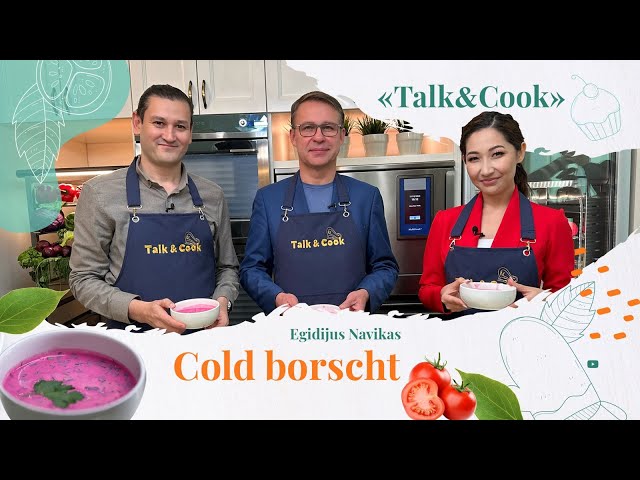 What is the pink soup?