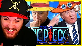 The US Presidents Debate ONE PIECE Reaction