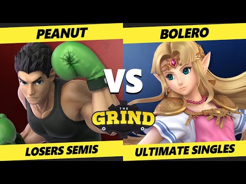 The Grind 136 Online Losers Semis - Peanut (Little Mac) Vs. Bolero (Zelda) Smash Ultimate - SSBU